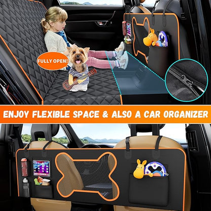 Dog Seat Cover for Car Back Seat