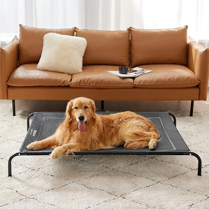 Bedsure XL Elevated Outdoor Dog Bed
