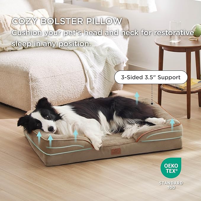 Bedsure Orthopedic Dog Bed for Large Dogs