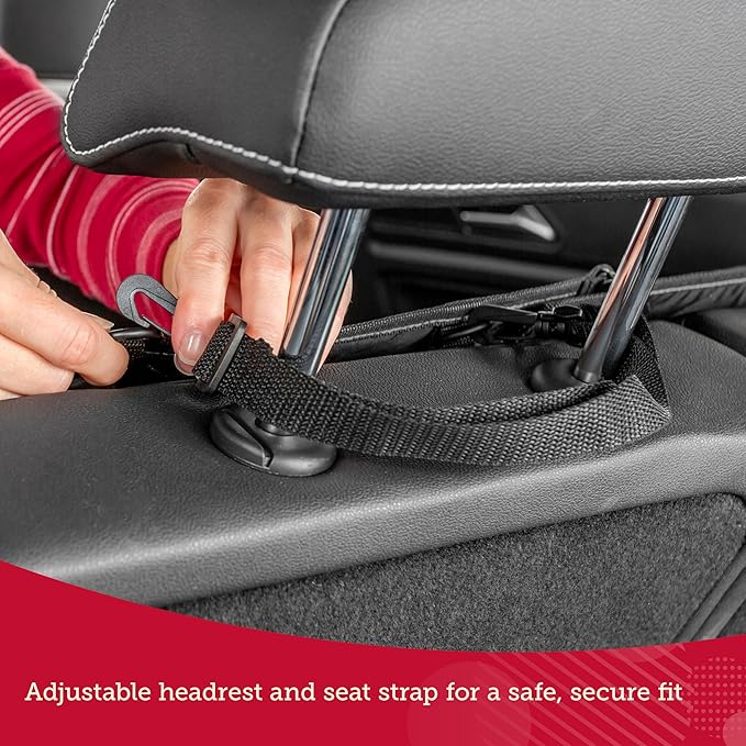 Lusso Gear Dog Car Seat Cover for Back Seat 100% Waterproof,