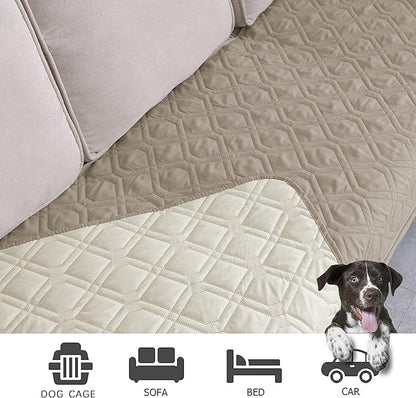 Ameritex Waterproof Dog Bed Cover Pet Blanket for Furniture Bed Couch Sofa Reversible