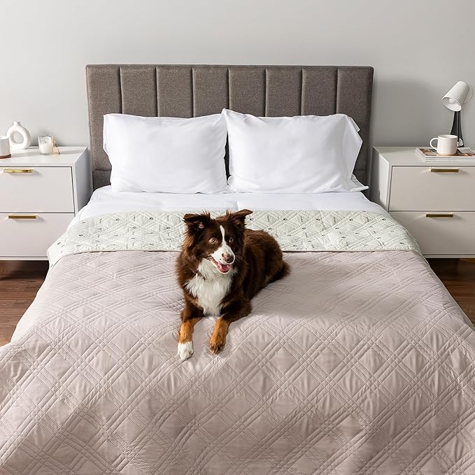 PetAmi Waterproof Couch Cover for Dogs 102x82 Beige