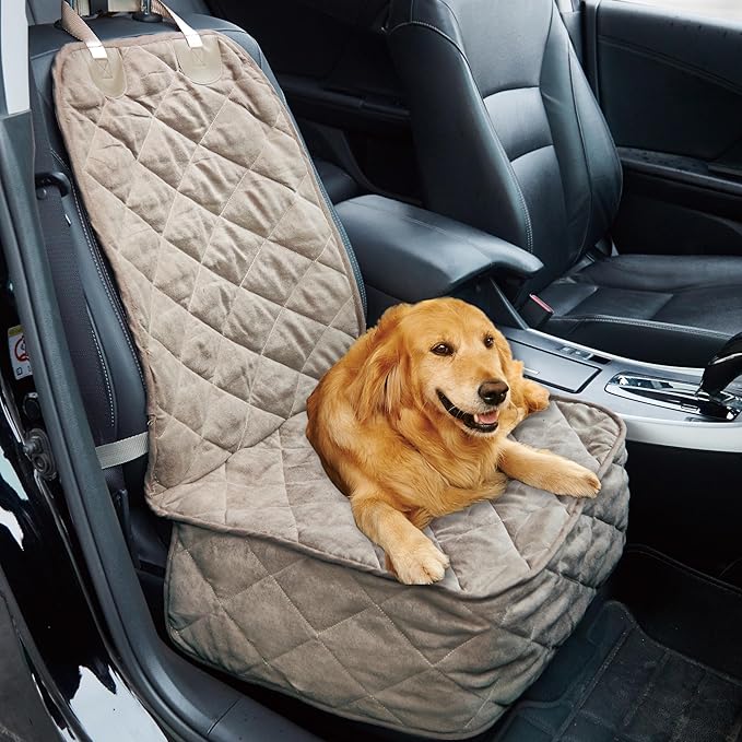 Elegant Comfort Premium Front Seat Car Protector for Pets