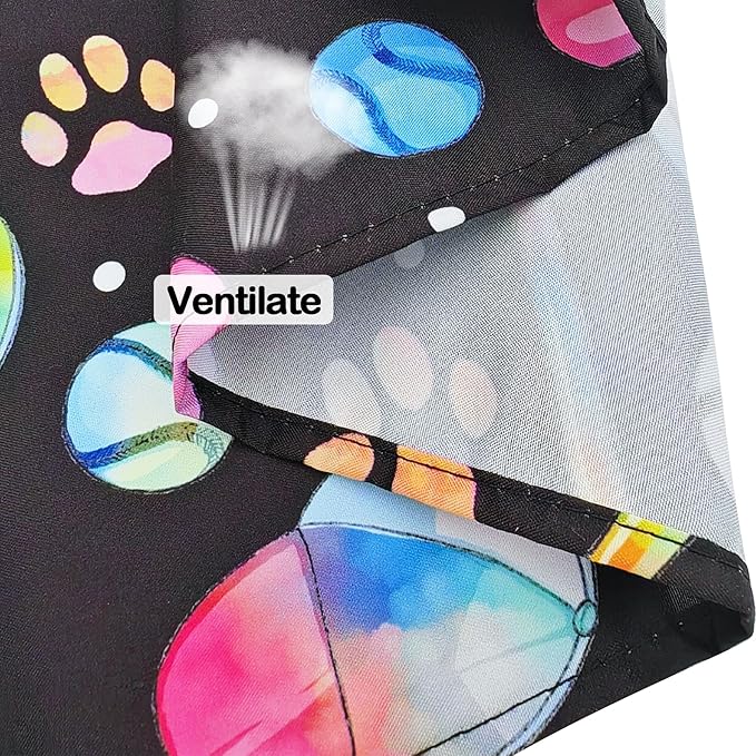 Sports Dog Bandanas for Large Dogs Breed 33 7PCS