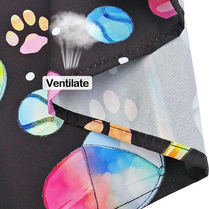 Sports Dog Bandanas for Large Dogs Breed 33 7PCS