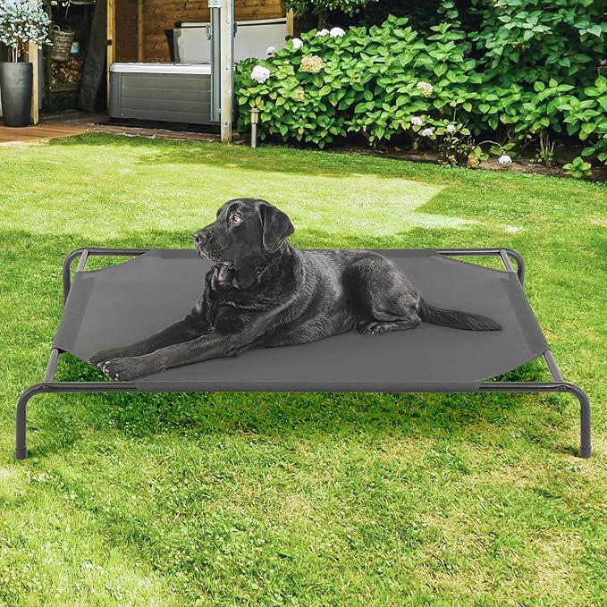 MoNiBloom Elevated Dog Bed for Large Dogs 54 Inches