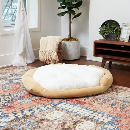 Maddie Donut Dog Bed with Removable Center Pillow (42" x 42")