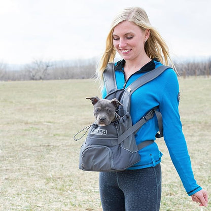 Outward Hound PoochPouch Dog Front Carrier, Medium, Grey