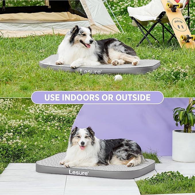 Lesure Inflatable Waterproof Dog Bed for XL Dog Bed 3 Inch