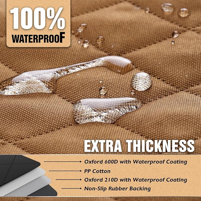 K KNODEL Dog Seat Cover