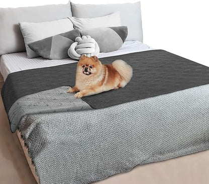 PetAmi Waterproof Couch Cover for Dogs 52x82 Gray