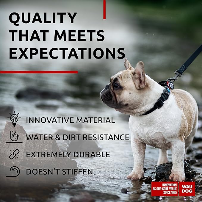WAUDOG Waterproof Dog Collar