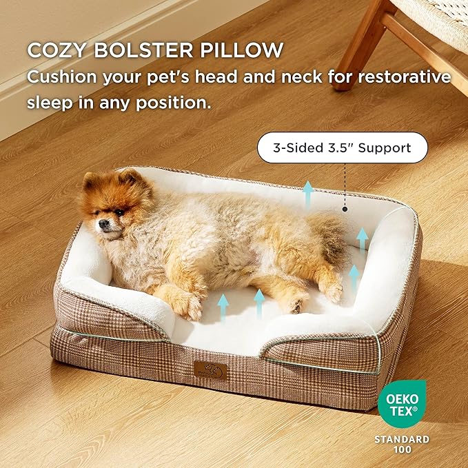 Bedsure Small Orthopedic Dog Bed