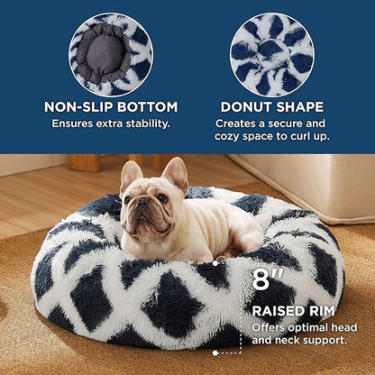 Bedsure Calming Dog Bed for Small Dogs 23 inches 25 lbs