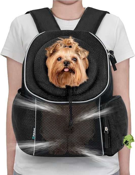 PetAmi Dog Front Carrier Backpack 14 lbs,