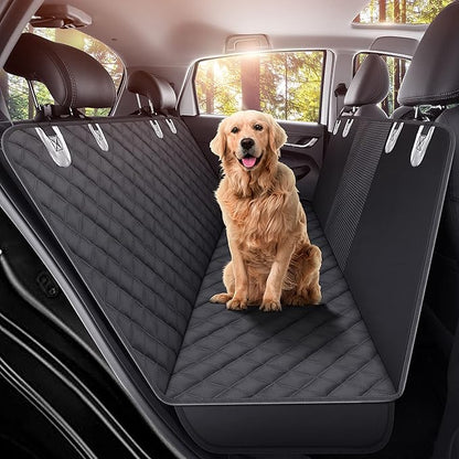 GXT Dog Back Seat Cover Protector for Cars SUV and Trucks with Mesh Window
