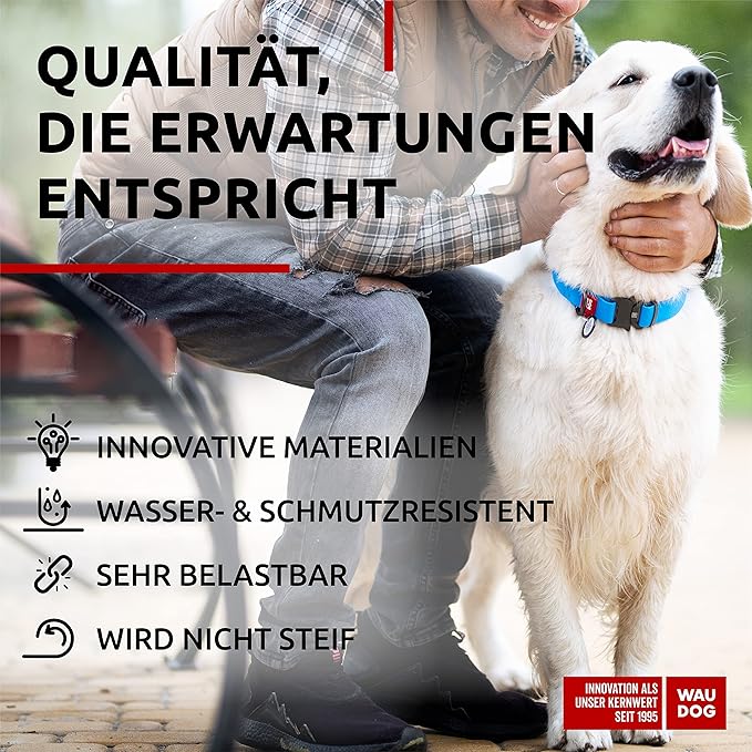 WAUDOG Waterproof Dog Collar