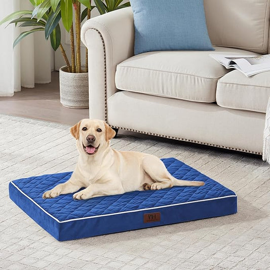 Orthopedic Dog Beds for Medium Large Dogs with Removable Washable Cover 30 inch,