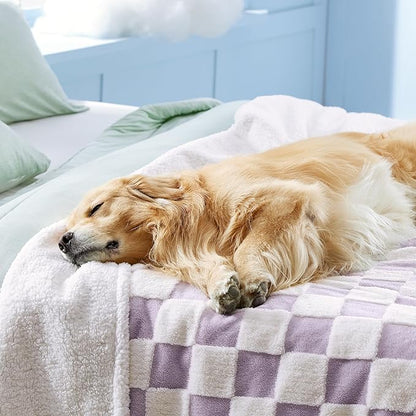 Lesure Waterproof Dog Blanket for Large Dogs 3D Textured