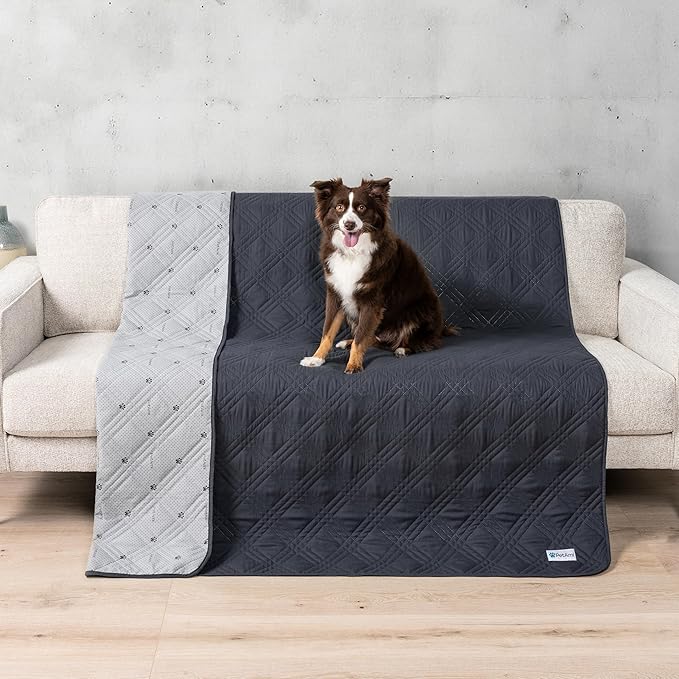 PetAmi Waterproof Couch Cover for Dogs 68x82 Gray
