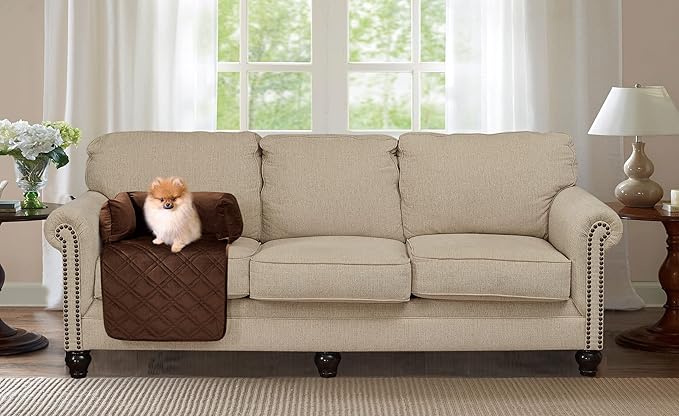Brilliant Sunshine Premium Chocolate Silky Velvet Pet Sofa Bed