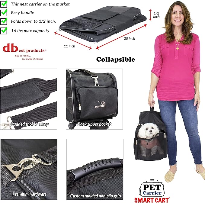 dbest products Pet Smart Cart Carrier