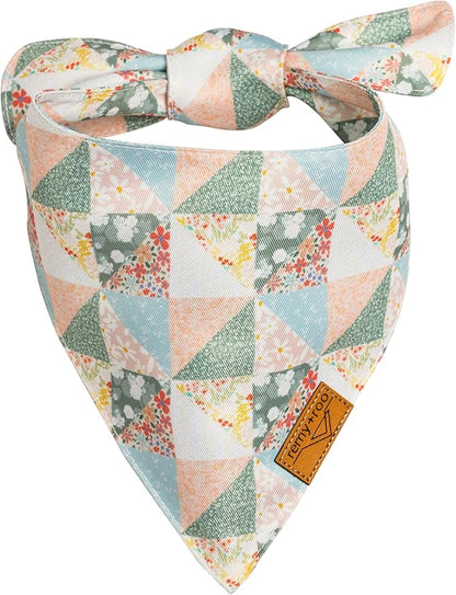 Remy+Roo Spring Dog Bandanas 4 Pack
