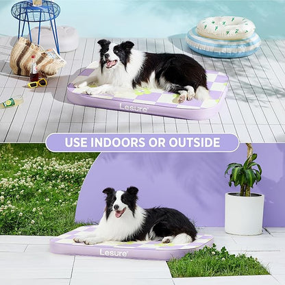 Lesure Inflatable Waterproof Dog Bed for Large Dogs 3 Inch