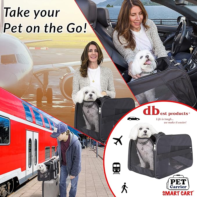 dbest products Pet Smart Cart Carrier