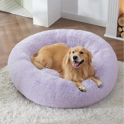 Bedsure Calming Dog Bed for Extra Large Dogs 45 inches 125 lbs
