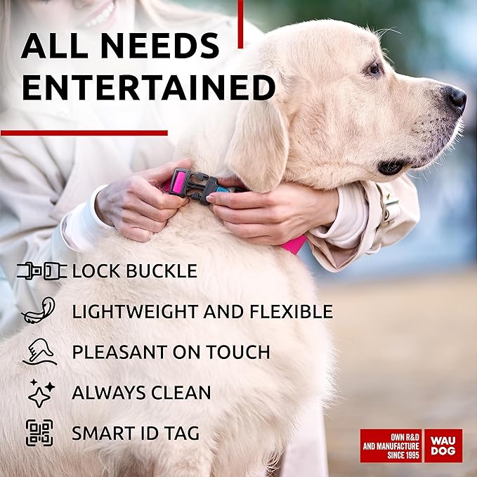WAUDOG Waterproof Dog Collar