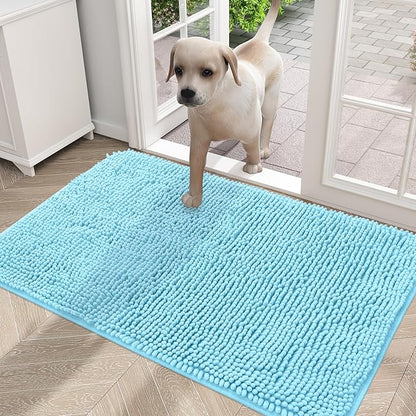 OLANLY Dog Door Mat for Muddy Paws 36x24