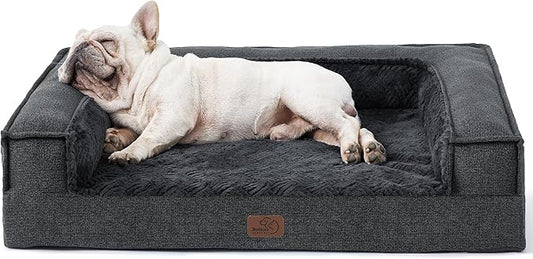 Bedsure Orthopedic Dog Bed for Medium Dogs