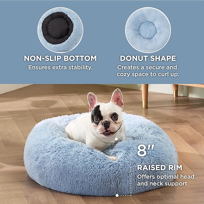 Bedsure Calming Dog Bed for Small Dogs 25 lbs 23 inches