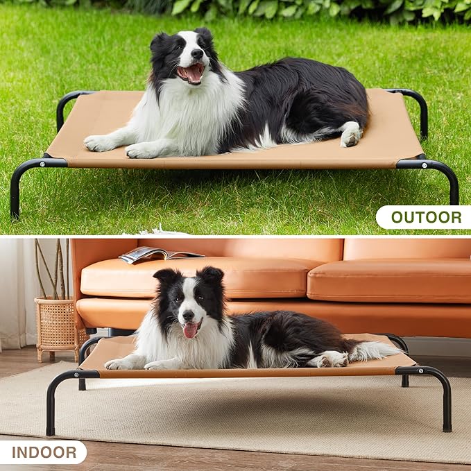 Love's cabin Outdoor Elevated Dog Bed 49in Cooling