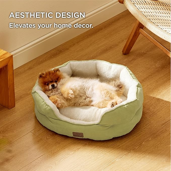 Bedsure Dog Beds for Small Dogs 25 Inches,