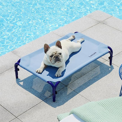 Lesure Elevated Raised Outdoor Dog Bed 34"