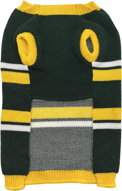 Pets First NFL Green Bay Packers Dog Sweater (GBP-4179-SM)