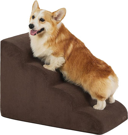 Lesure Dog Stairs for High Beds 4 Steps