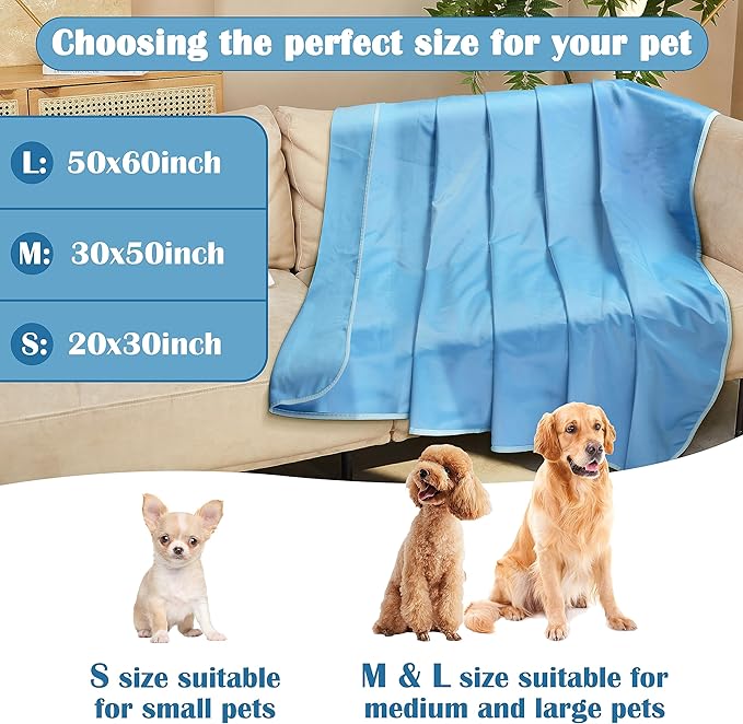 Kritter Planet Waterproof Cooling Dog Mat 20 x 30 inch,