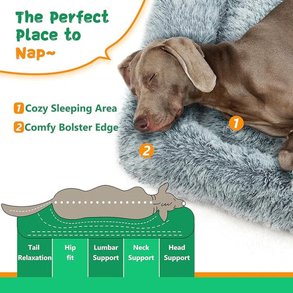 KISYYO Deluxe Dog Bed Mat for Jumbo Dogs 48 inch