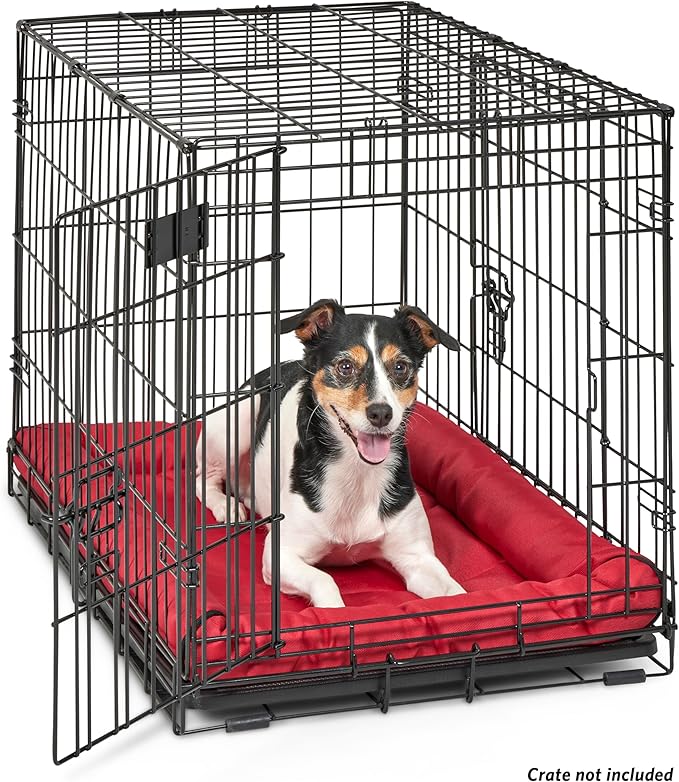 MidWest Homes for Pets MaxxDog Bed Designed to Fit a 30-Inch Dog Crate 30-Inch, Red