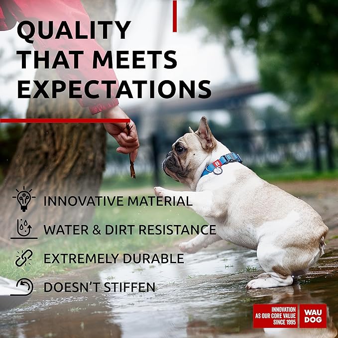 WAUDOG Waterproof Dog Collar
