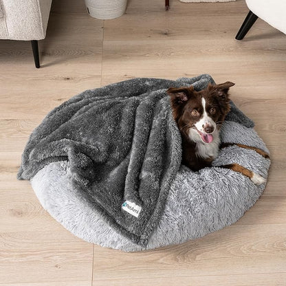 PetAmi Dog Blanket for Small Dogs Grey 24x32
