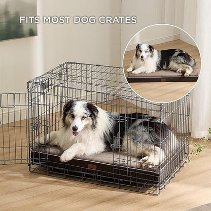 Bedsure Memory Foam Dog Bed for Large Dogs