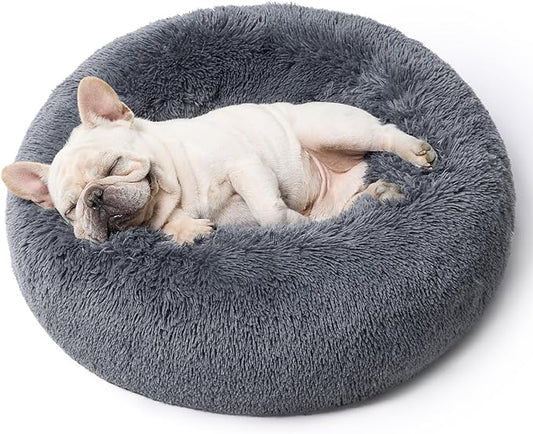 Bedsure Calming Dog Bed for Medium Dogs 30 inches 45 lbs