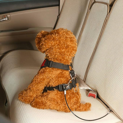 Mogoko Pet Dog Car Seat Belt Restraint Lead-24 Inch