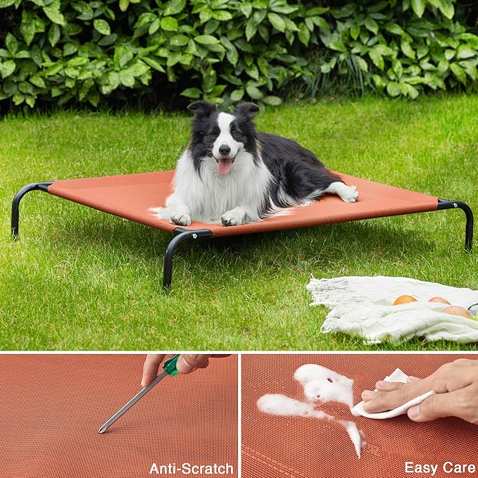 Love's cabin Outdoor Elevated Dog Bed 49in Cooling