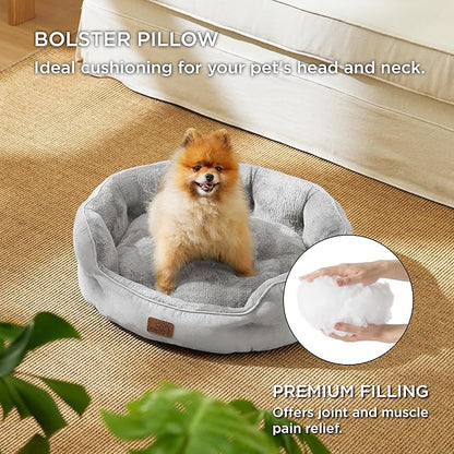 Bedsure Dog Beds for Small Dogs 25 Inches,