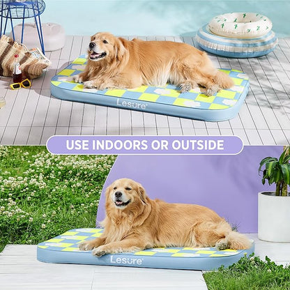 Lesure Inflatable Waterproof Dog Bed for XXL Dog Bed 3 Inch